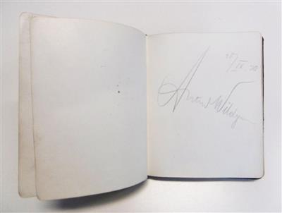 Autogrammbüchlein - Autogramy, rukopisy, papíry