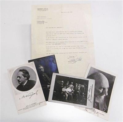 Komponisten, - Autographs, manuscripts, certificates