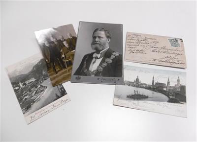 Lueger, Karl, - Autographen, Handschriften, Urkunden