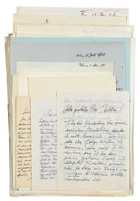 Reichel, Anton, - Autogramy, rukopisy, papíry