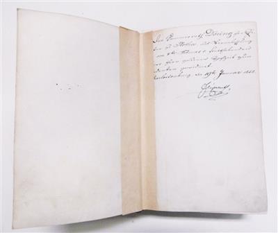 Elisabeth Ludovika, - Autografi, manoscritti, atti