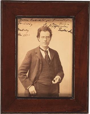 Mahler, Gustav, - Autographen, Handschriften, Urkunden