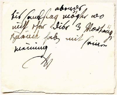 Maria Theresia, - Autographen, Handschriften, Urkunden