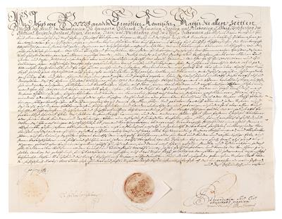 Nürnberg, - Autographs, manuscripts, certificates