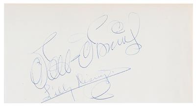 Disney, Walt, - Autographs, manuscripts, certificates