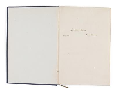 Kraus, Karl, - Autographs, manuscripts, certificates