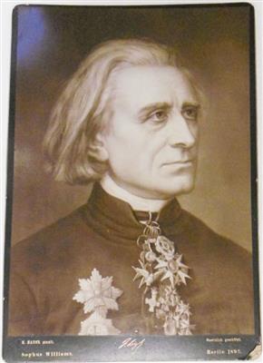 Liszt, Franz, - Autographs, manuscripts, certificates