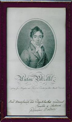 Polzelli, Anton (Antonio), - Autographen, Handschriften, Urkunden