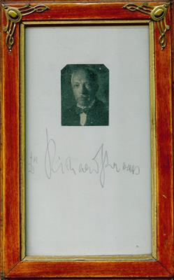 Strauss, Richard, - Autogramy, rukopisy, papíry