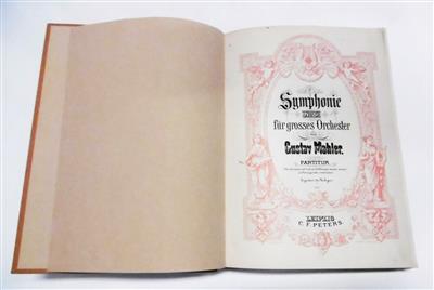 (Mahler, Gustav, - Autographen, Handschriften, Urkunden