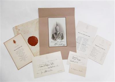 Ferdinand, - Autographs, manuscripts, certificates