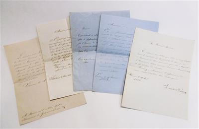 Grünne, Karl Ludwig, - Autographen, Handschriften, Urkunden