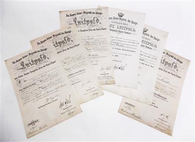 Luitpold, - Autographs, manuscripts, certificates