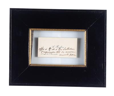 Rodin, Auguste, - Autografi, manoscritti, atti