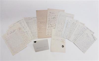 Zichy-Ferraris, - Autographs, manuscripts, certificates