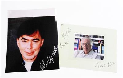 Lloyd - Webber, Andrew, - Autographs, manuscripts, certificates