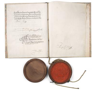 Maria Theresia, - Autographs, manuscripts, certificates