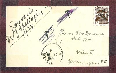 Schaljapin, Fjodor, - Autographen, Handschriften, Urkunden