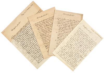 Dietrichstein, Moritz Graf, - Autographs, manuscripts, certificates