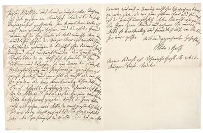 Goethe, Ottilie v., - Autographen, Handschriften, Urkunden