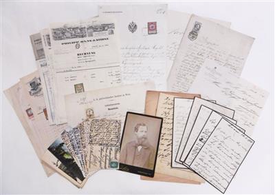 Gunolt, August, - Autogramy, rukopisy, papíry