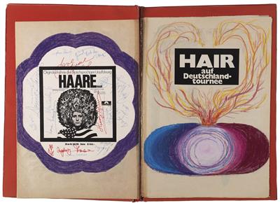 Hair, - Autographs, manuscripts, certificates