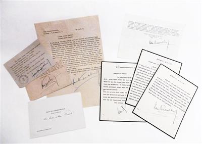 Knappertsbusch, Hans, - Autographs, manuscripts, certificates