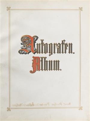 Österreich, - Autografi, manoscritti, atti