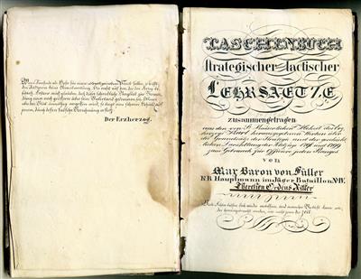 Österreich, Militärgeschichte, - Autogramy, rukopisy, papíry