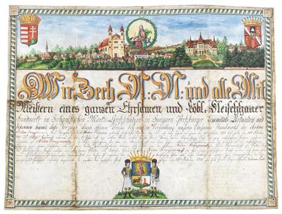 Slowakei, - Autographs, manuscripts, certificates