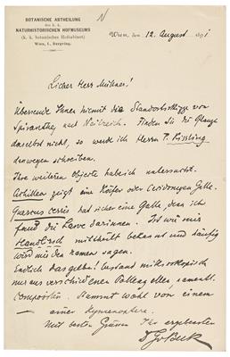 Beck von Managetta und Lerchenau, Günther, - Autografi, manoscritti, atti