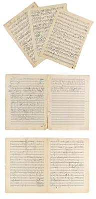 Furtwängler, Wilhelm, - Autografi, manoscritti, atti