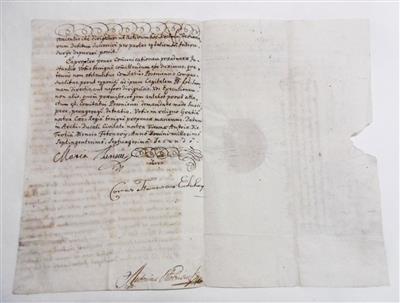 Maria Theresia, - Autogramy, rukopisy, papíry
