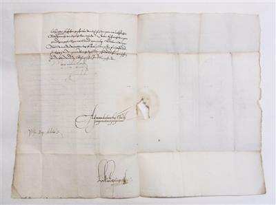 Maximilian II., - Autografi, manoscritti, atti
