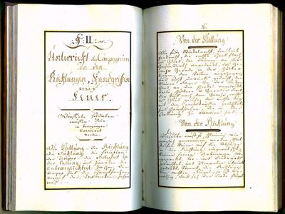 Militärgeschichte, - Autographen, Handschriften, Urkunden