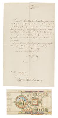 Schönbrunner, Ignaz, - Autographen, Handschriften, Urkunden