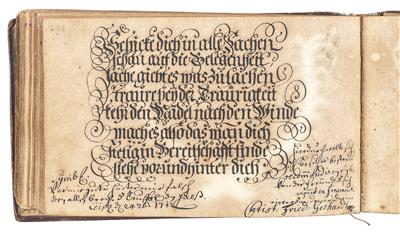 Stammbuch - Autografi, manoscritti, atti