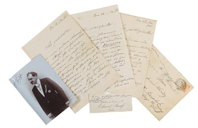 Strauß, Eduard, - Autogramy, rukopisy, papíry