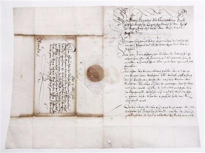 Thun und Hohenstein, Guidobald, - Autografi, manoscritti, atti