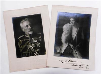 Wilhelm II., - Autogramy, rukopisy, papíry