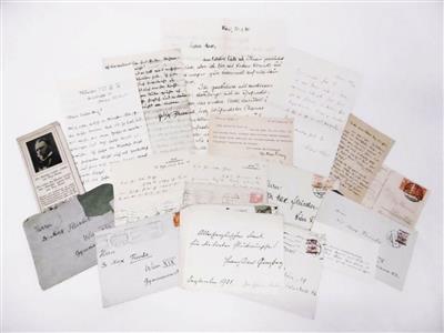 Fleischer, Max, - Autographs, manuscripts, certificates