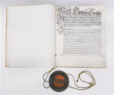 Karl VI., - Autogramy, rukopisy, papíry