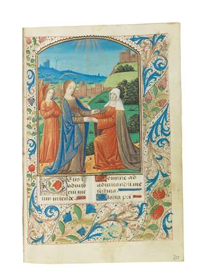 Liber horarum (Stundenbuch, Livre d'heures), - Autografi, manoscritti, atti