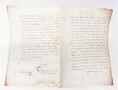 Ferdinand III., - Autografi