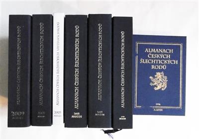 Almanach Ceskych Slechtickych Rodu, - Autogramy, rukopisy, papíry