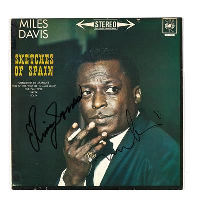 Davis, Miles, - Autographs, manuscripts, certificates