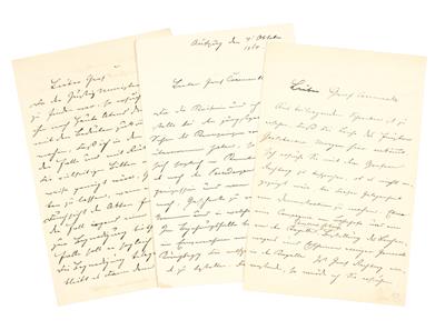 Franz Joseph I., - Autogramy, rukopisy, papíry