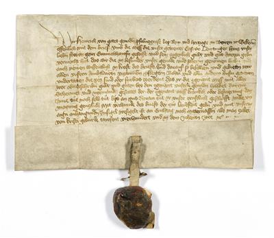 Heinrich XVI., - Autographs, manuscripts, certificates