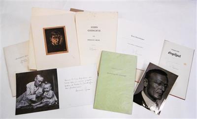 Hesse, Hermann, - Autogramy, rukopisy, papíry