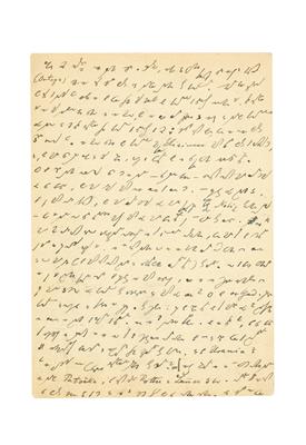 Husserl, Edmund, - Autogramy, rukopisy, papíry